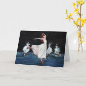 De rode Schoenen Kaart (Gele Bloem)