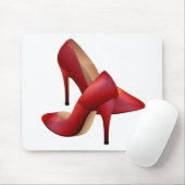 De rode schoenen muismat (Met muis)