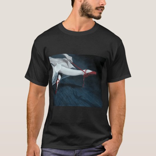 De Rode Schoenen retro T-shirt (Voorkant)