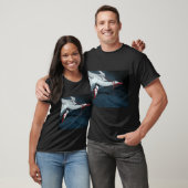 De Rode Schoenen retro T-shirt (Unisex)