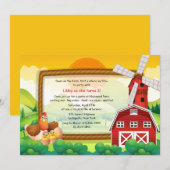 De Rode Schuur Uitnodiging (Voorkant / Achterkant)