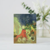 De rode sinx briefkaart (Staand voorkant)