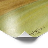 De rode slippers foto afdruk (Hoek)