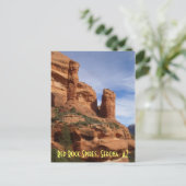 De rode Spitsen van de Rots, Sedona, AZ Briefkaart (Staand voorkant)