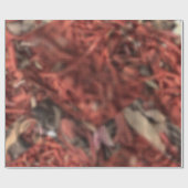 De rode struik cadeaupapier (Vlak)