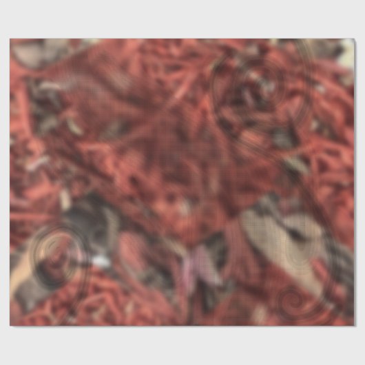 De rode struik cadeaupapier (Vlak)