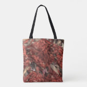 De rode Struik Tote Bag (Achterkant)