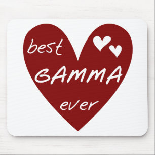 De rode T-shirts en de Giften van de Gamma's van Muismat