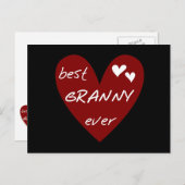 De rode T-shirts en de Giften van de Oma van het Briefkaart (Voorkant / Achterkant)