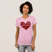De rode T-shirts en de Giften van het Gram van het (Voorkant volledig)