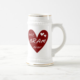 De rode T-shirts en de Giften van het Gram van het Bierpul