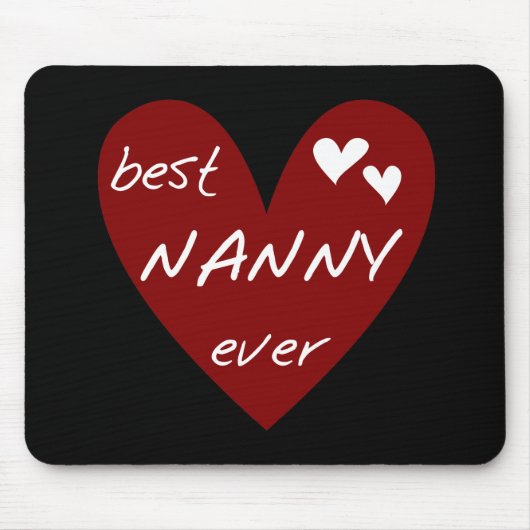 De rode T-shirts en de Giften van het Kindermeisje Muismat (Voorkant)