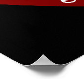 De rode T-shirts en de Giften van het Kindermeisje Poster (Hoek)