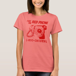 De rode telefoon t-shirt