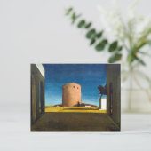 De Rode Toren | Giorgio de Chirico | Briefkaart (Staand voorkant)