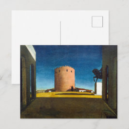 De Rode Toren | Giorgio de Chirico | Briefkaart