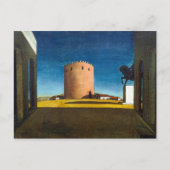De Rode Toren | Giorgio de Chirico | Briefkaart (Voorkant)