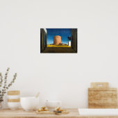 De Rode Toren | Giorgio de Chirico | Poster (Keuken)