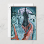 De Rode Tower in Halle, 1915 Briefkaart (Voorkant / Achterkant)