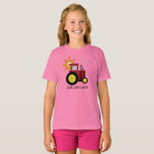 De rode Tractor van de Put van de Put T-shirt (Voorkant volledig)