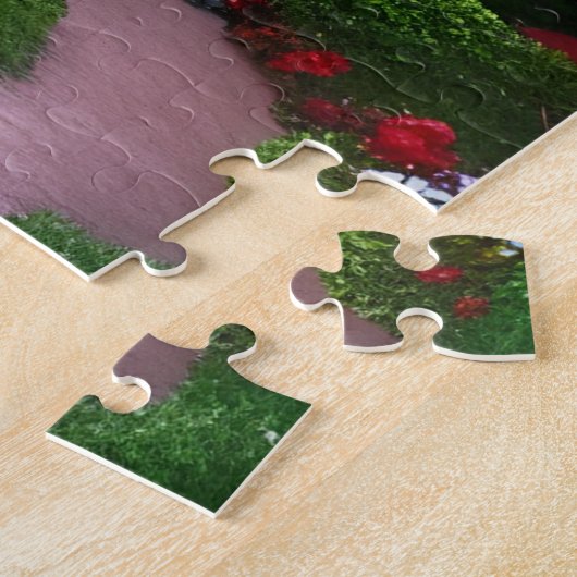 De Rode Tuinen fantasy Digital Art Legpuzzel (Zijkant)