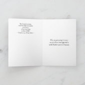 De Rode Tulp van Parkinson van de Moed van de Kaart (Binnen)