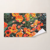 De rode tulpen van Istanbul Bad Handdoek (Handdoek)