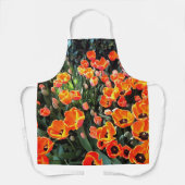 De rode tulpen van Istanbul Schort (Voorkant)