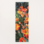 De rode tulpen van Istanbul Yogamat (Achterkant)