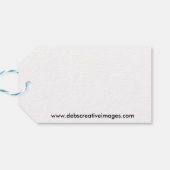 De rode Uitrusting van de Vos Cadeaulabel (Achterkant Horizontaal)