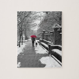 De Rode Umbrella Legpuzzel