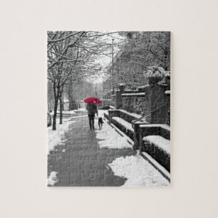 De Rode Umbrella Legpuzzel