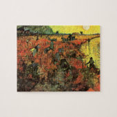 De Rode Vineyard van Vincent van Gogh Legpuzzel (Horizontaal)