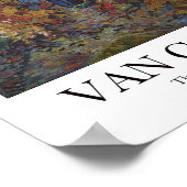 De Rode Vineyard van Vincent van Gogh Poster (Hoek)