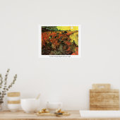 De Rode Vineyard van Vincent van Gogh. Poster (Keuken)