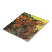 De Rode Vineyard van Vincent van Gogh Tegeltje (Zijkant)