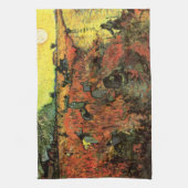 De Rode Vineyard van Vincent van Gogh Theedoek (Verticaal)