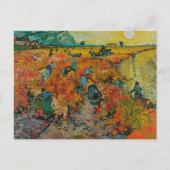 De Rode Vineyard, Vincent Van Gogh, Briefkaarten (Voorkant)