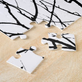 De rode Vogel door Leslie Peppers Legpuzzel (Zijkant)