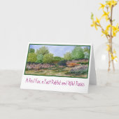 De Rode vos van de Kaart van de nota een Konijn (Gele Bloem)