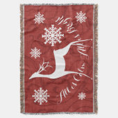 De rode Werveling allen allen Kalm is is Helder Deken (Voorkant Verticaal)