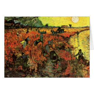 De rode wijngaard door Vincent van Gogh