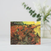 De Rode Wijngaard door Vincent van Gogh (Staand voorkant)