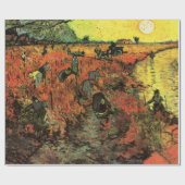 De rode wijngaard door Vincent van Gogh Cadeaupapier (Vlak)