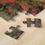De Rode Wijngaard door Vincent van Gogh Legpuzzel (Zijkant)