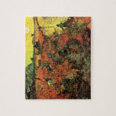 De Rode Wijngaard door Vincent van Gogh Legpuzzel (Verticaal)