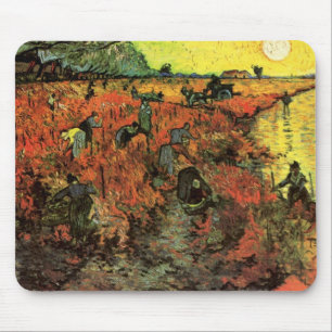 De rode wijngaard door Vincent van Gogh Muismat