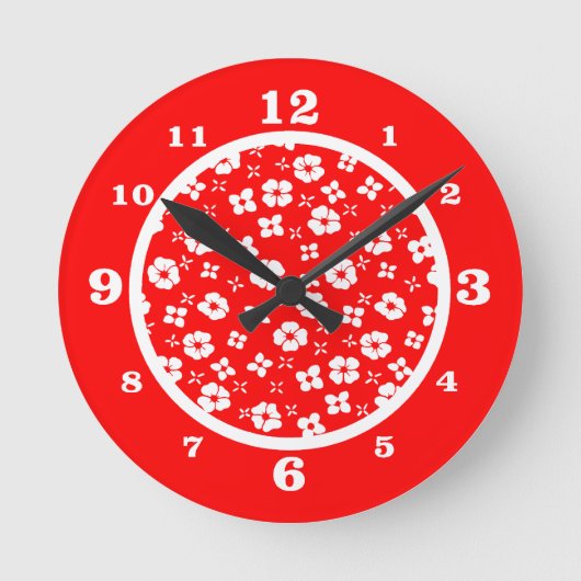 De rode Witte Bloemen van n Ronde Klok (Voorkant)