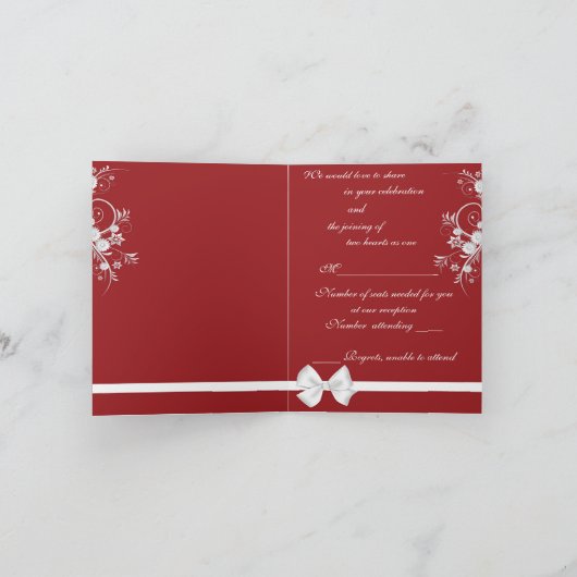 De rode & Witte van het Hart van het Huwelijk van (Binnen)