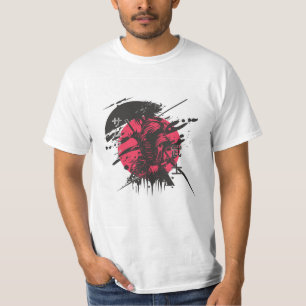 De Rode Zon Krijger T-shirts